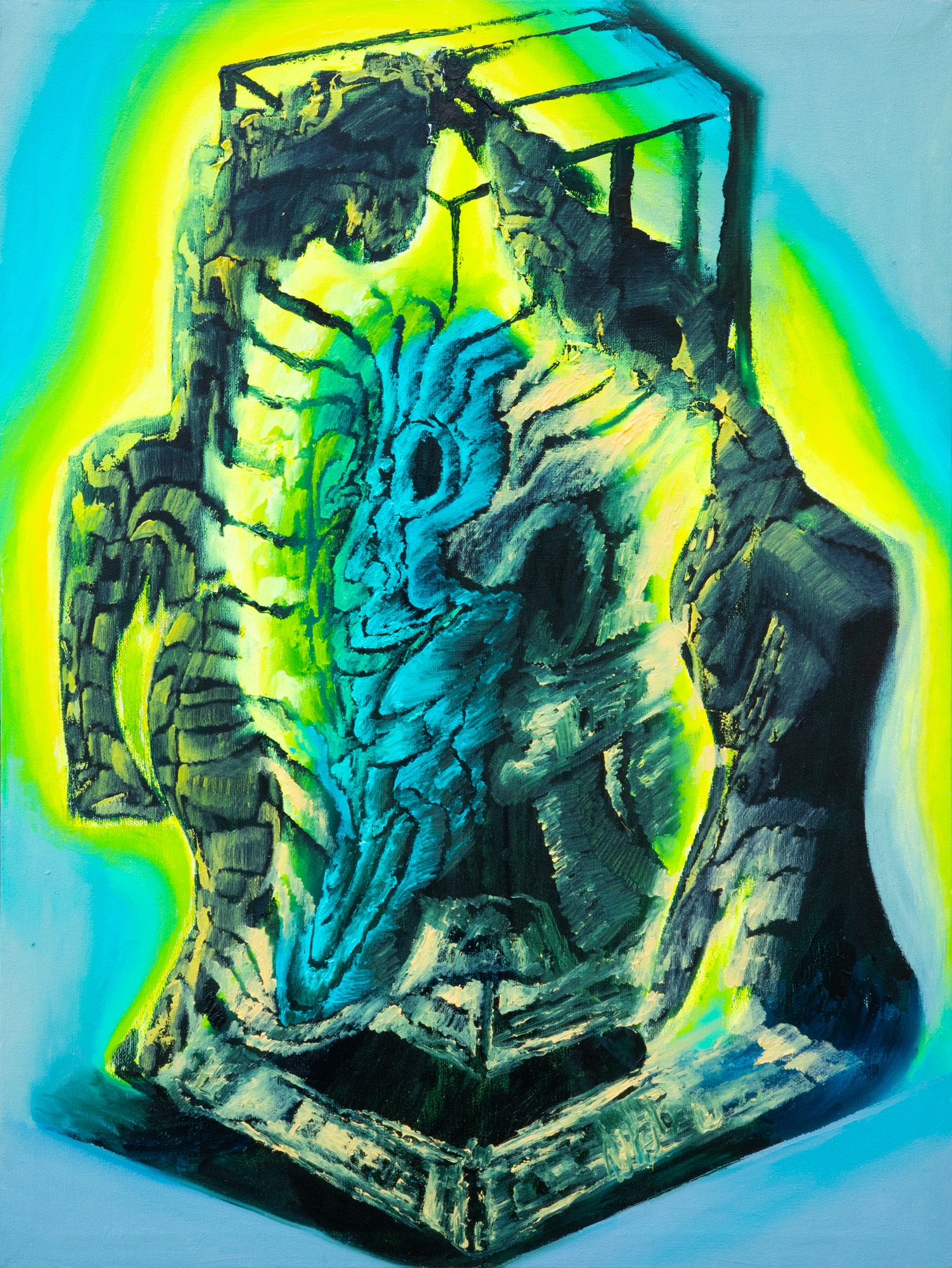 Huminilowich-Vanda_12_Under-the-skin-1_2023_Olaj,-vászon_80x60-cm-min