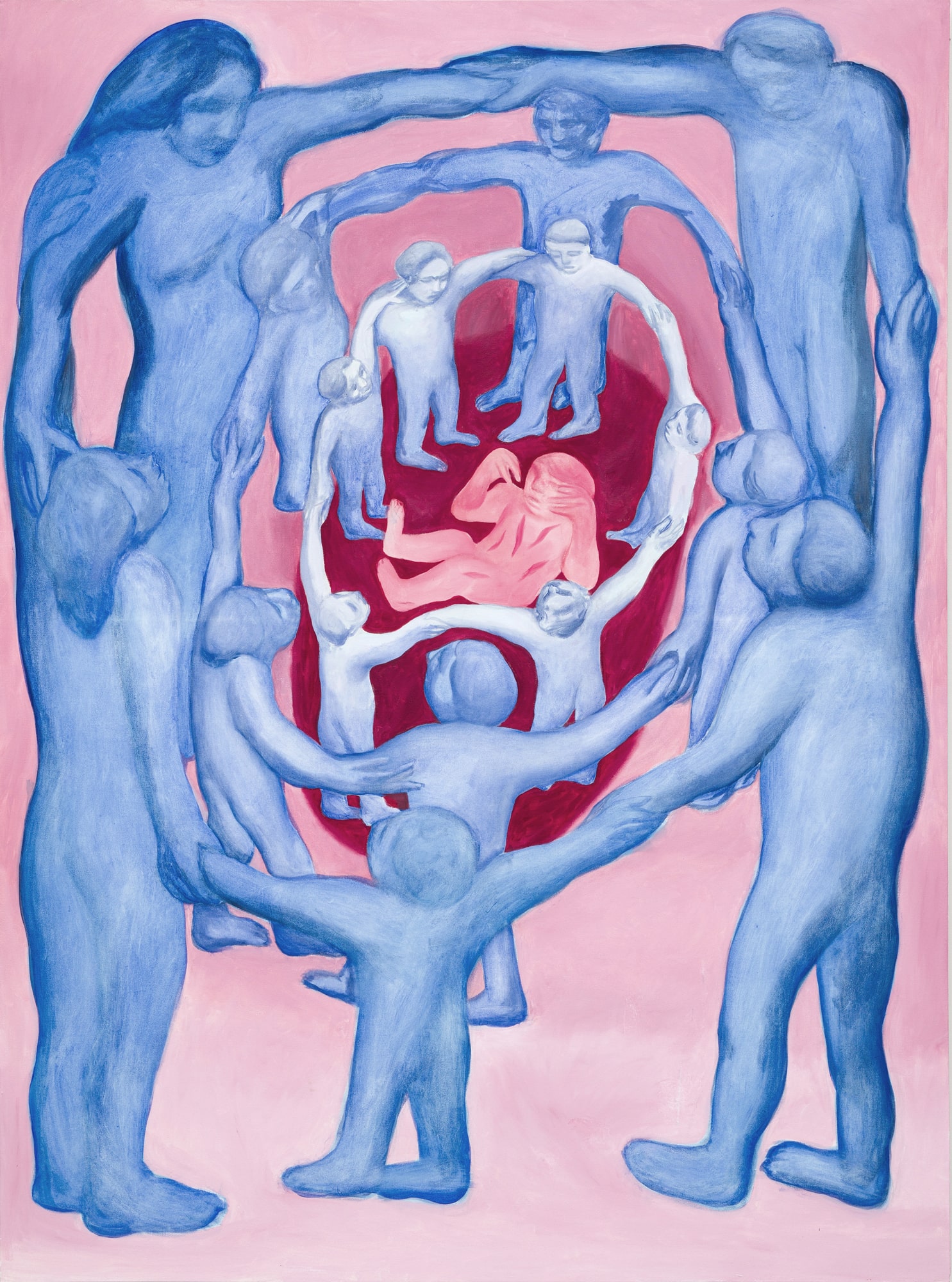 Kálóczy-Eszter_33_Aki-nem-tudja,-hogy-neki-is-helye-van-a-körben_2024_Olaj,-vászon_200x160-cm-min