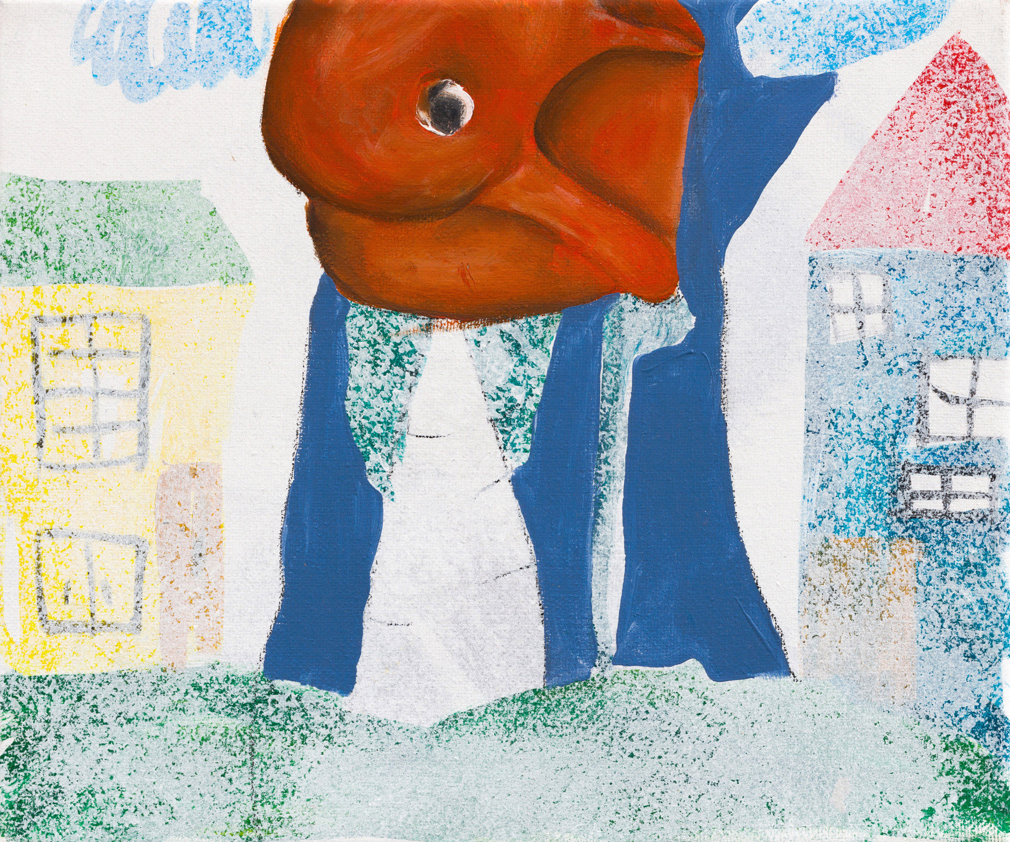 KOVÁCS Kira_26_Vázlat 6_2024_vegyestechnika, vászon_25x30 cm