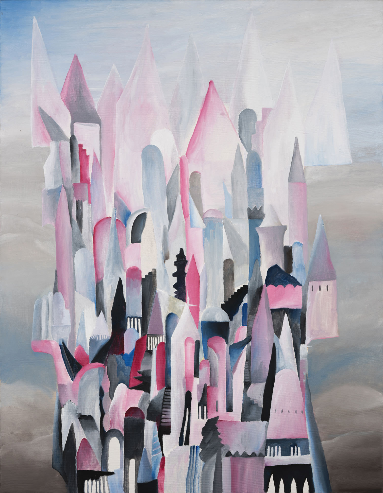 TÁNCOS Anna_21_Kristálypalota_2024_olaj, vászon_90×70 cm