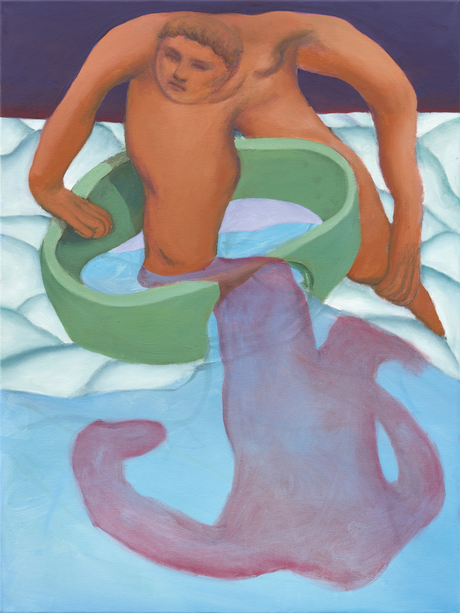 KÁLÓCZY Eszter_41_Víztükör_2025_olaj, vászon_80×60 cm_1