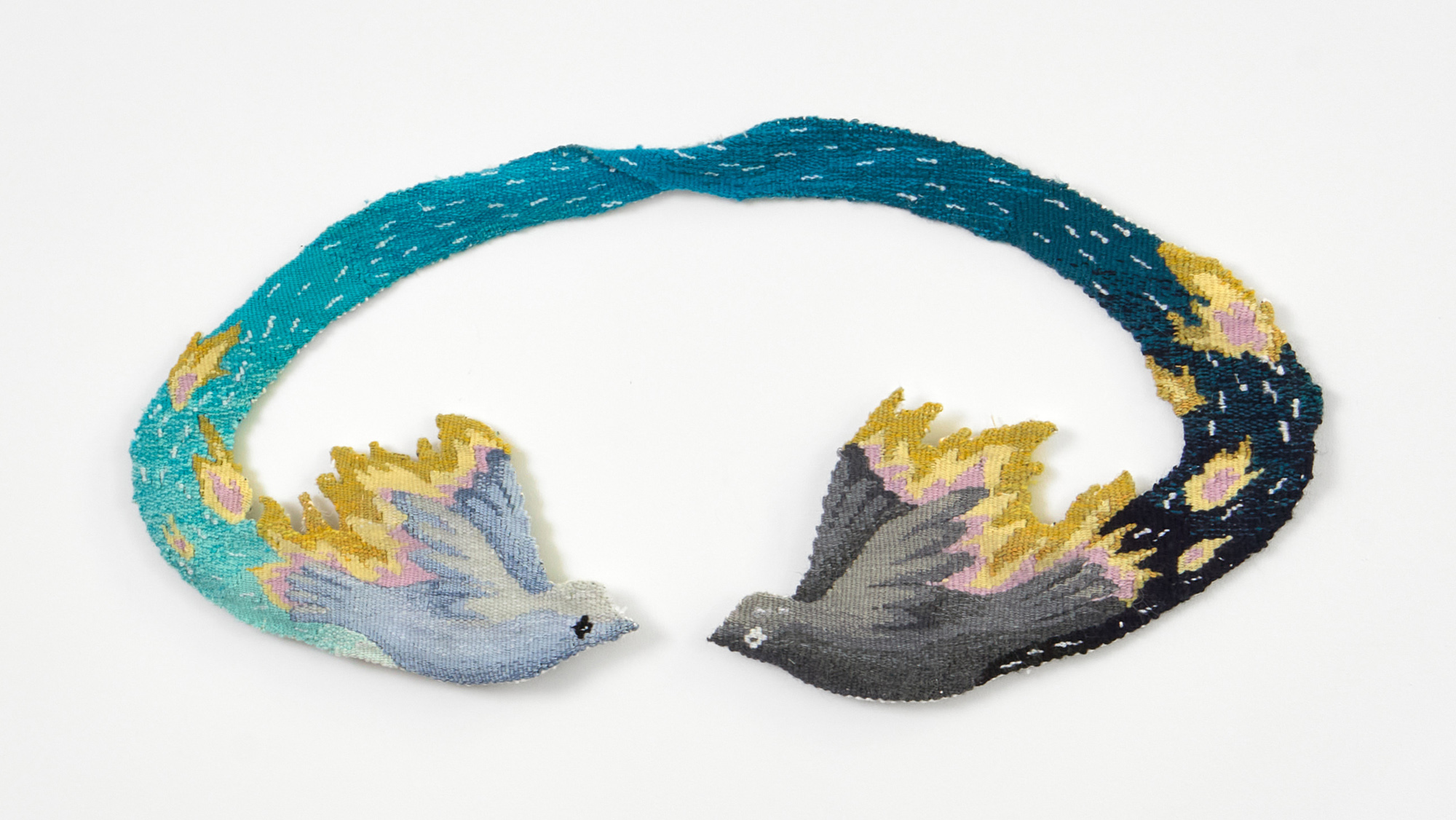 KÁDÁR Emese_1_Unknot_2023_kézi szőttes_29×61 cm