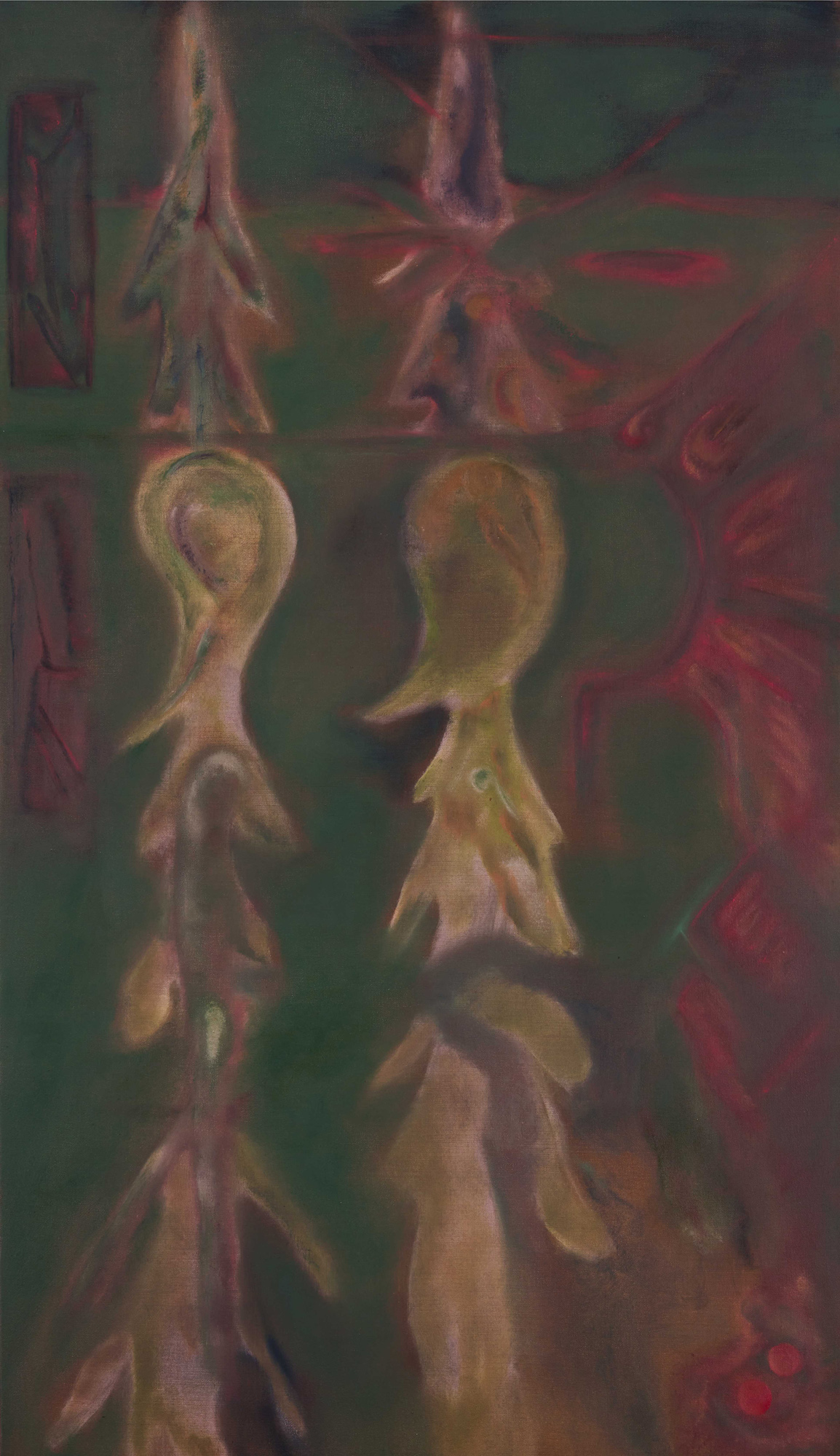 ULBERT Ádám_29_Unnamed no. 40_2023_olaj, vászon_130×75 cm