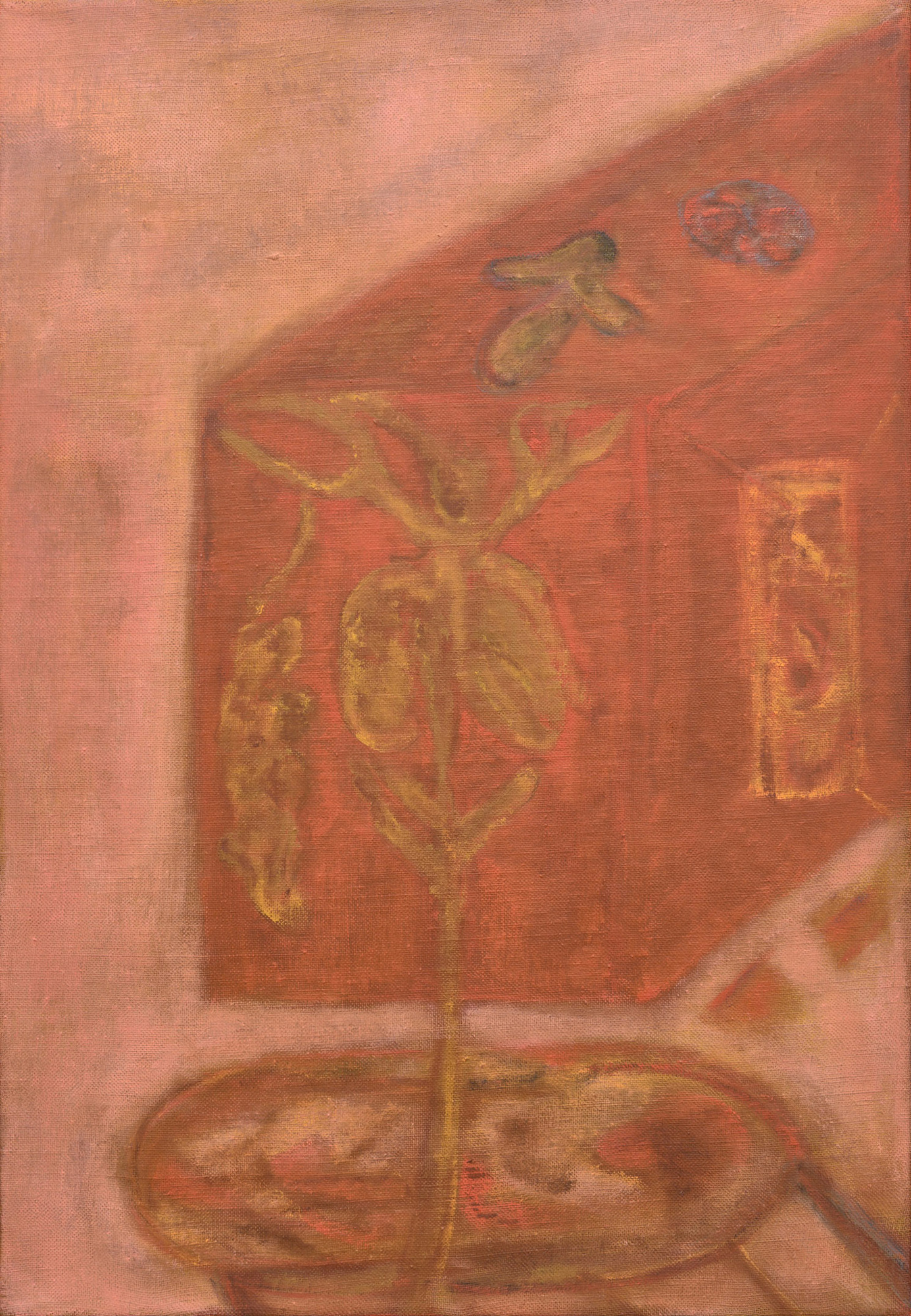ULBERT Ádám_32_Lungwort (Tüdőfű) _2024_olaj, vászon_65×45 cm
