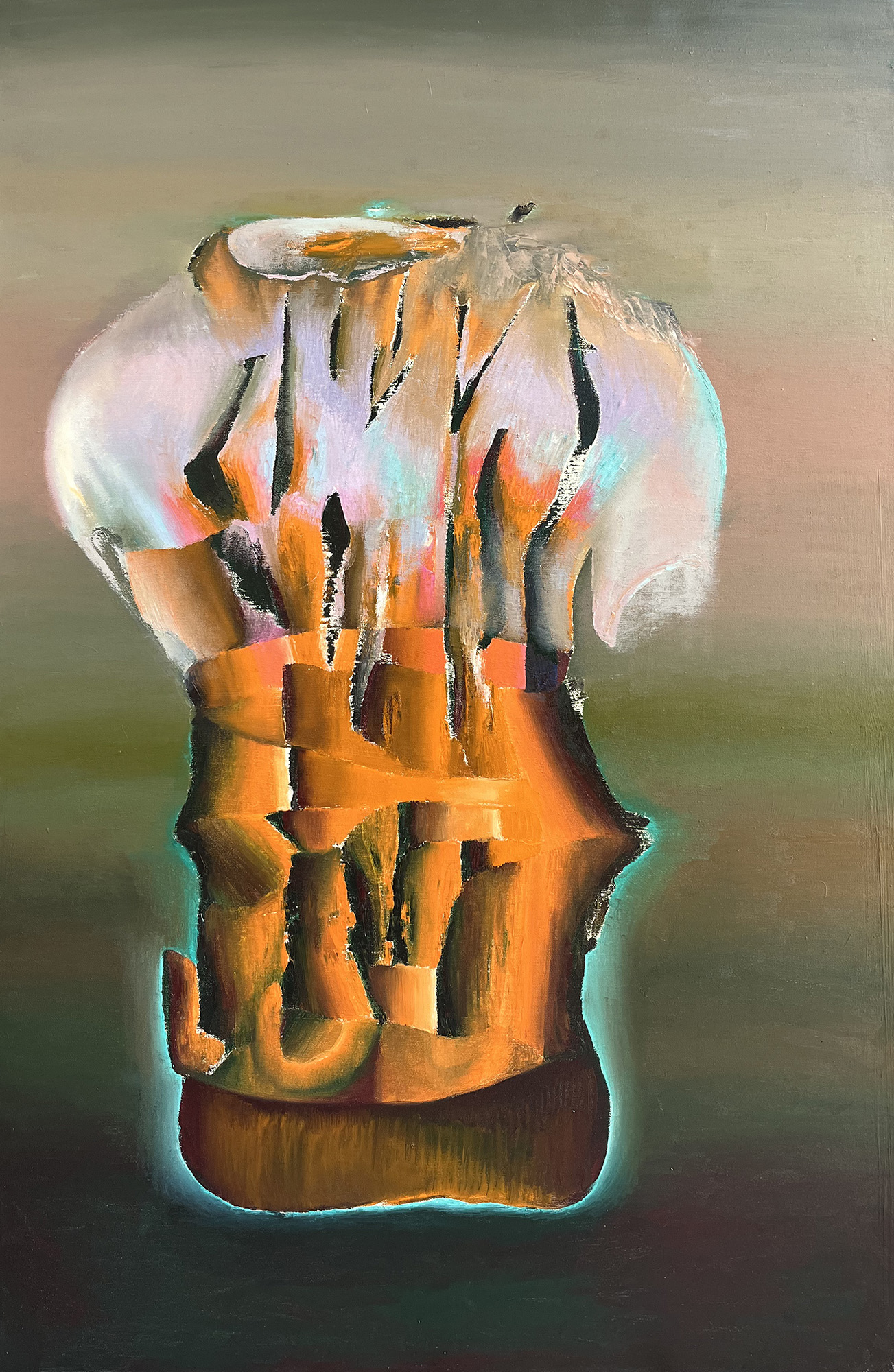 HUMINILOWICZ Vanda_Torzó_2025_olaj, vászon_120x80 cm_2000