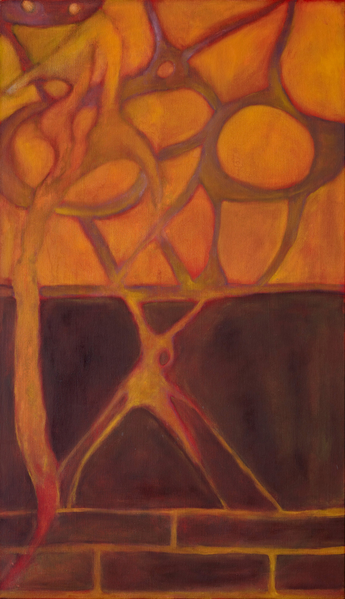 ULBERT Ádám_17_Unnamed no. 8_2022_olaj, vászon_130×75 cm