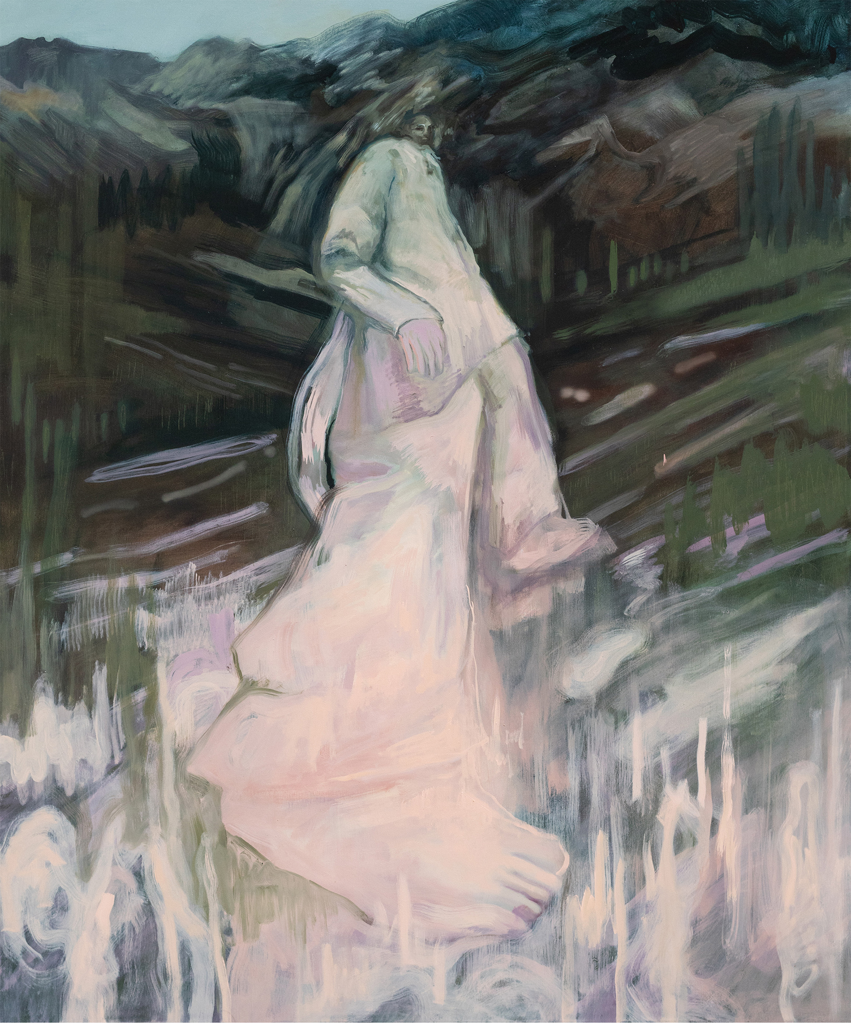 CSAPÓ Júlia_7_Alak tájban II._2023_olaj, vászon_145×120 cm copy