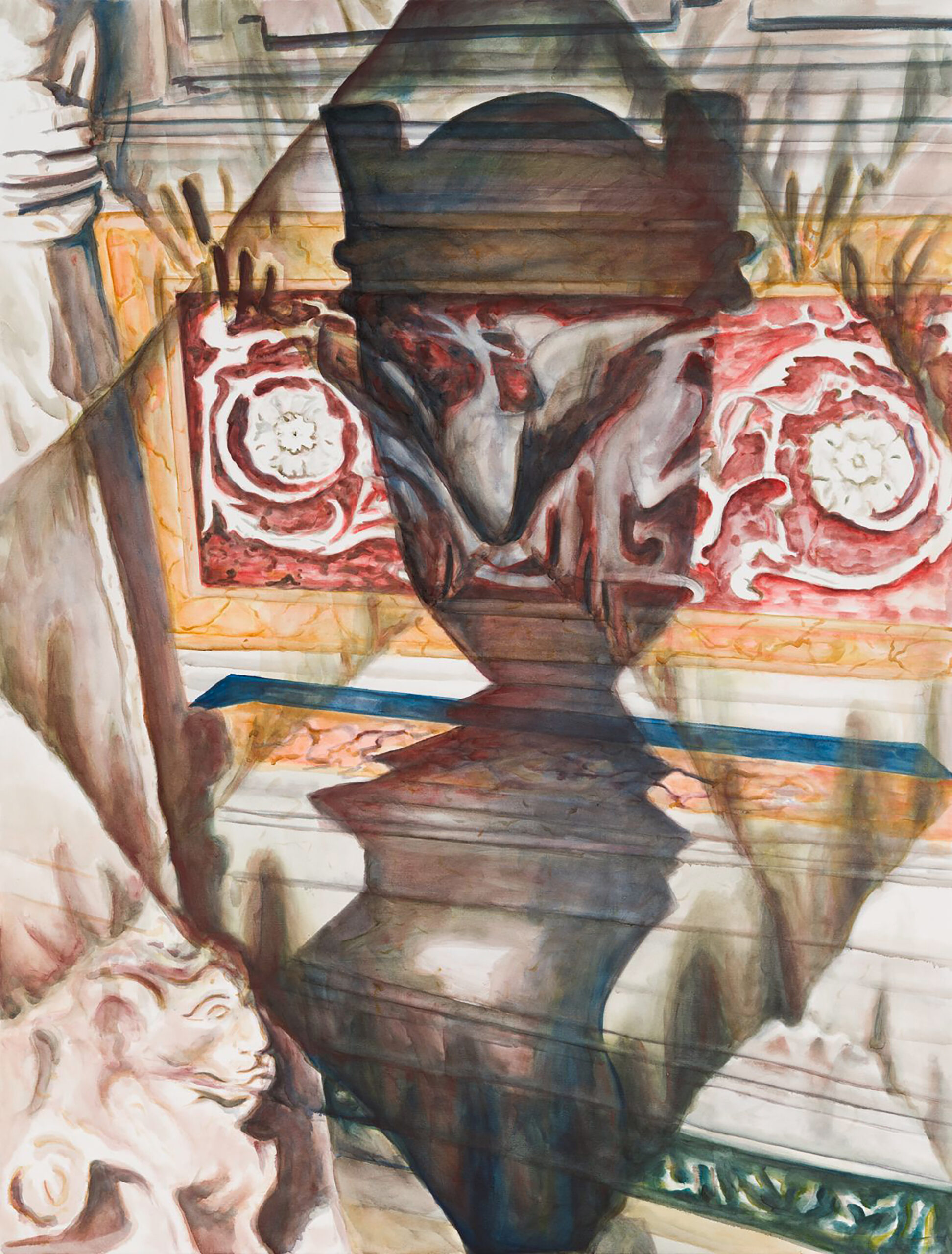 KLING Emma_19_You can‘t ghost a ghost 3._2025_olaj, vászon_180×130 cm copy