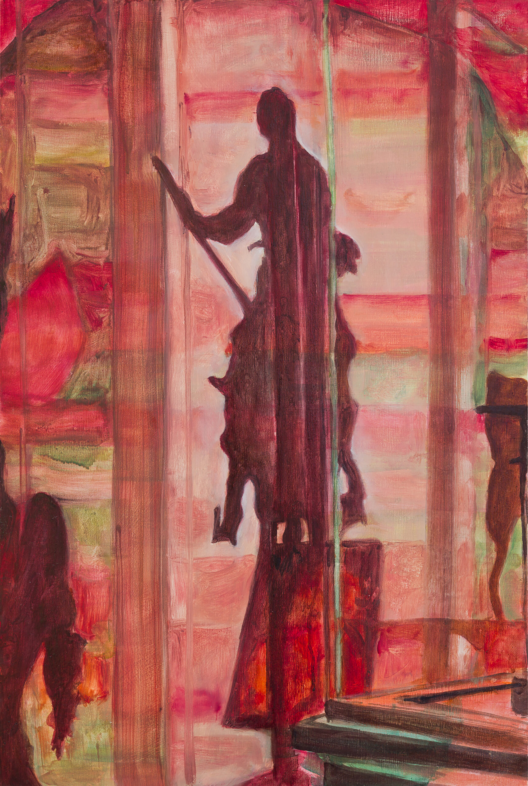 KLING Emma_21_Rendszerváltás_2026_olaj, fa_60x40cm